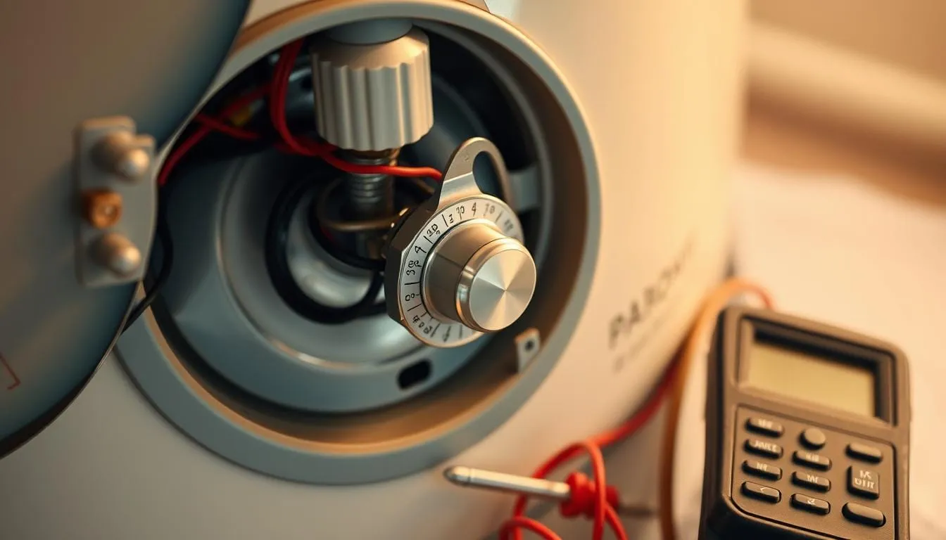 how to test a water heater thermostat