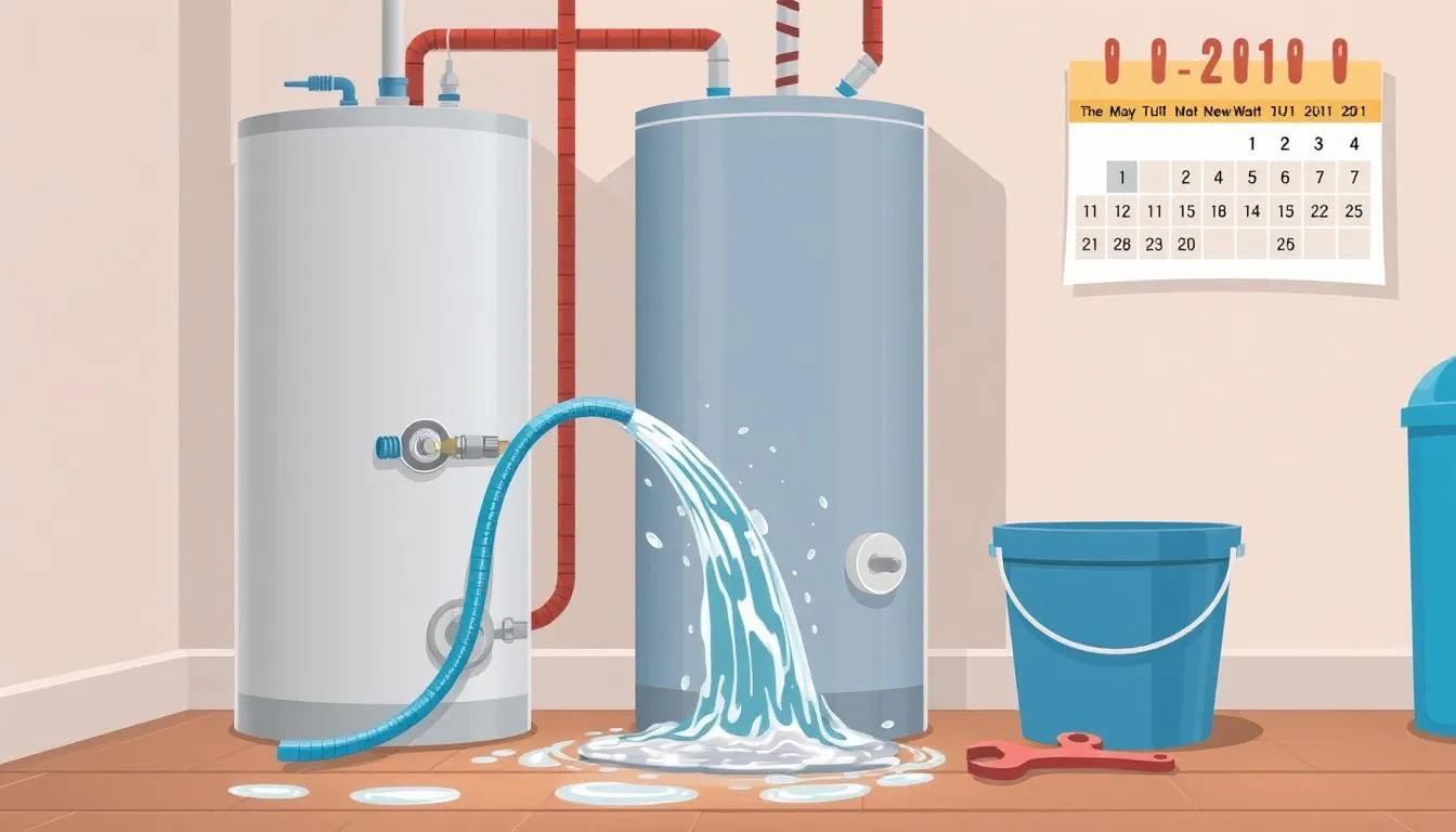 Regular water heater flush how often