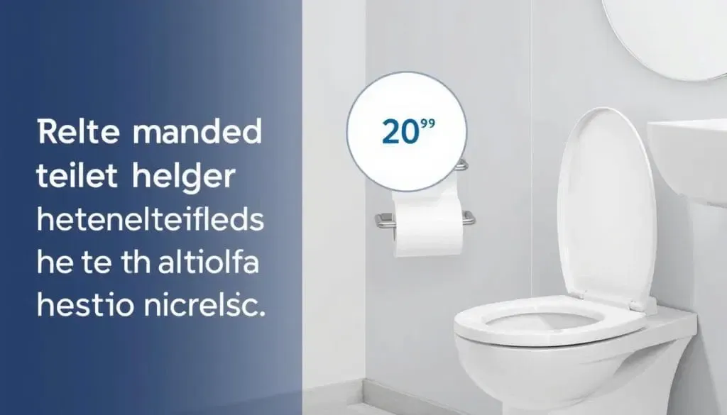 correct height for toilet paper holder