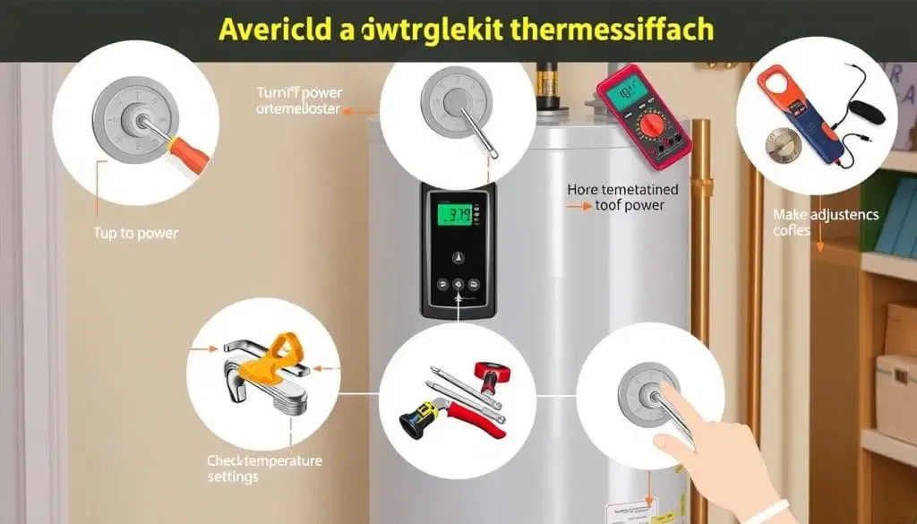 step-by-step guide water heater thermostat adjustment
