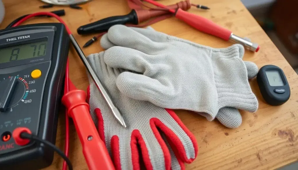 tools for checking water heater thermostat