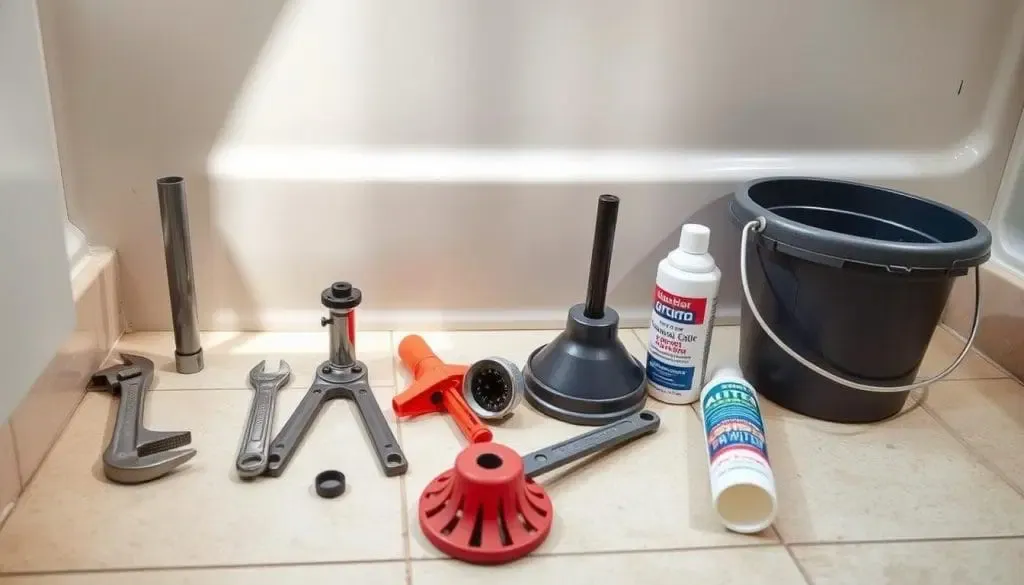 bathtub drain replacement tools