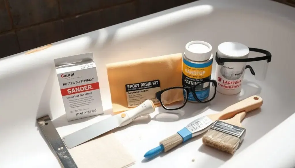 bathtub repair tools