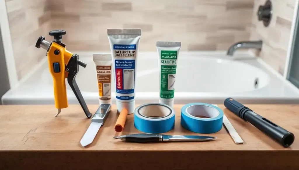 bathtub sealing tools
