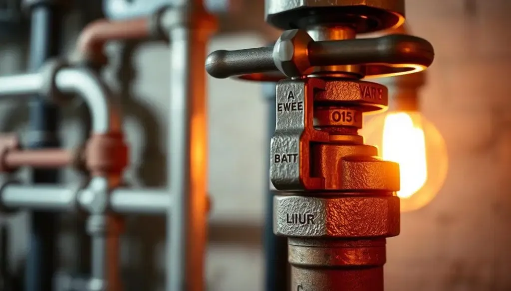 gas line shut off valve