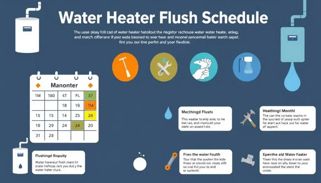 water heater flush schedule water heater flush schedule
