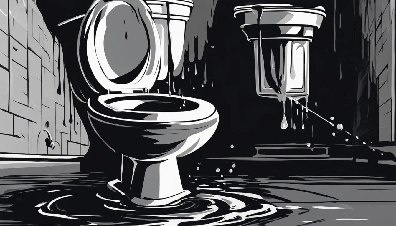 how to plug toilet drain