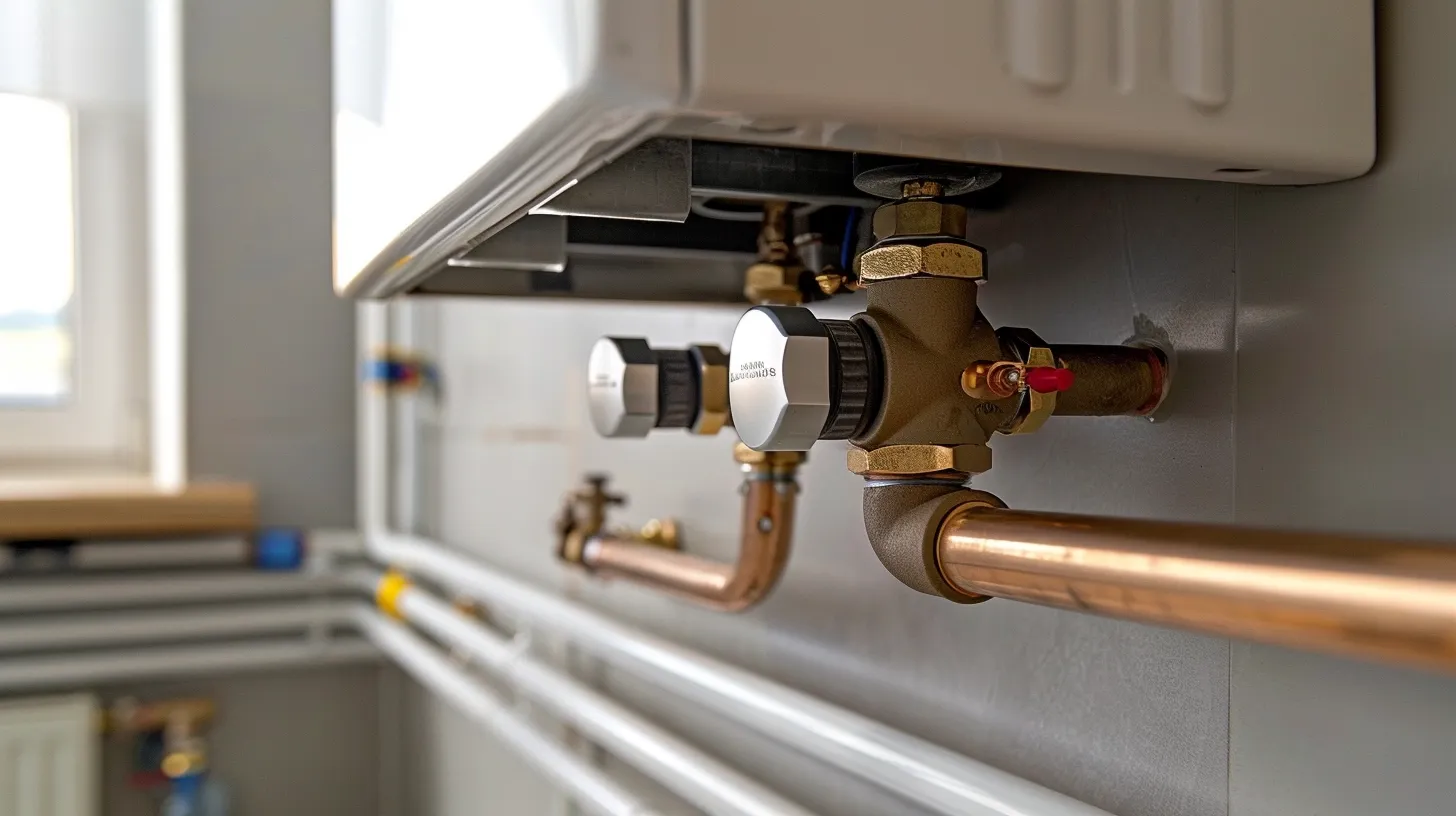 how to plumb a water heater with pex