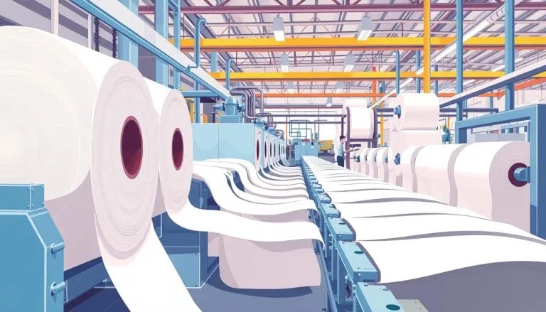 how is toilet paper made