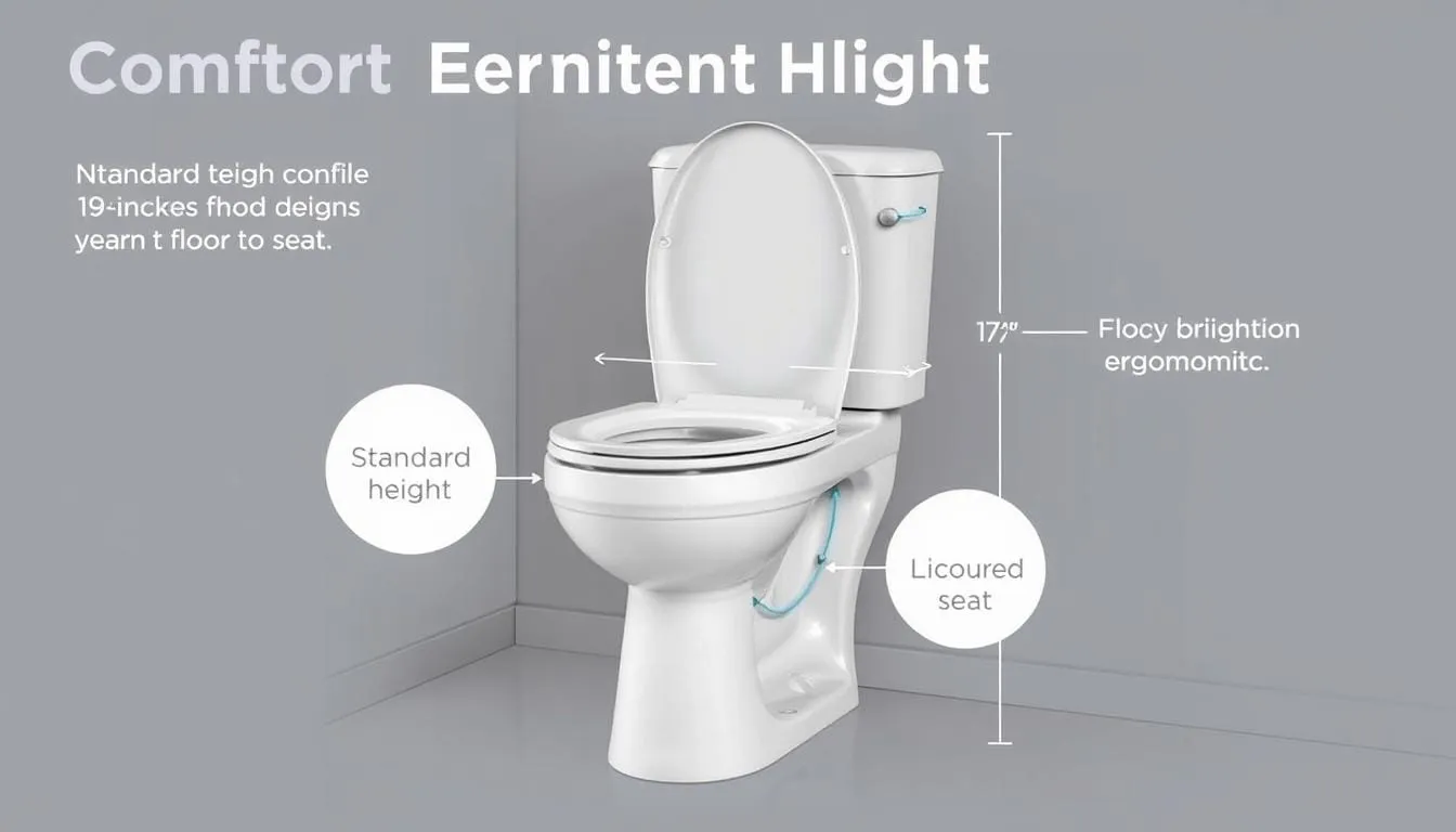 what is comfort height toilet