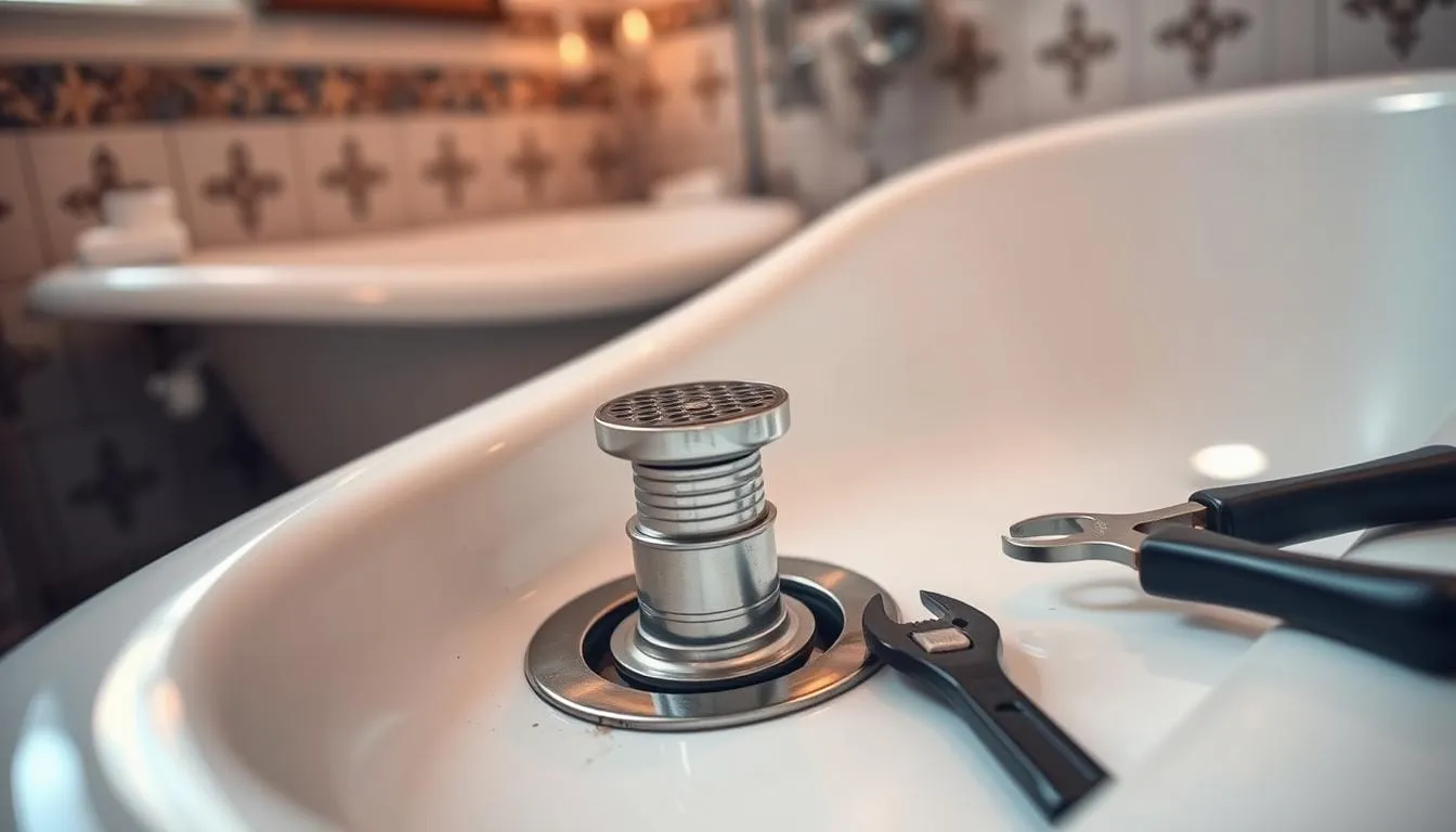 Bathtub drain replacement guide