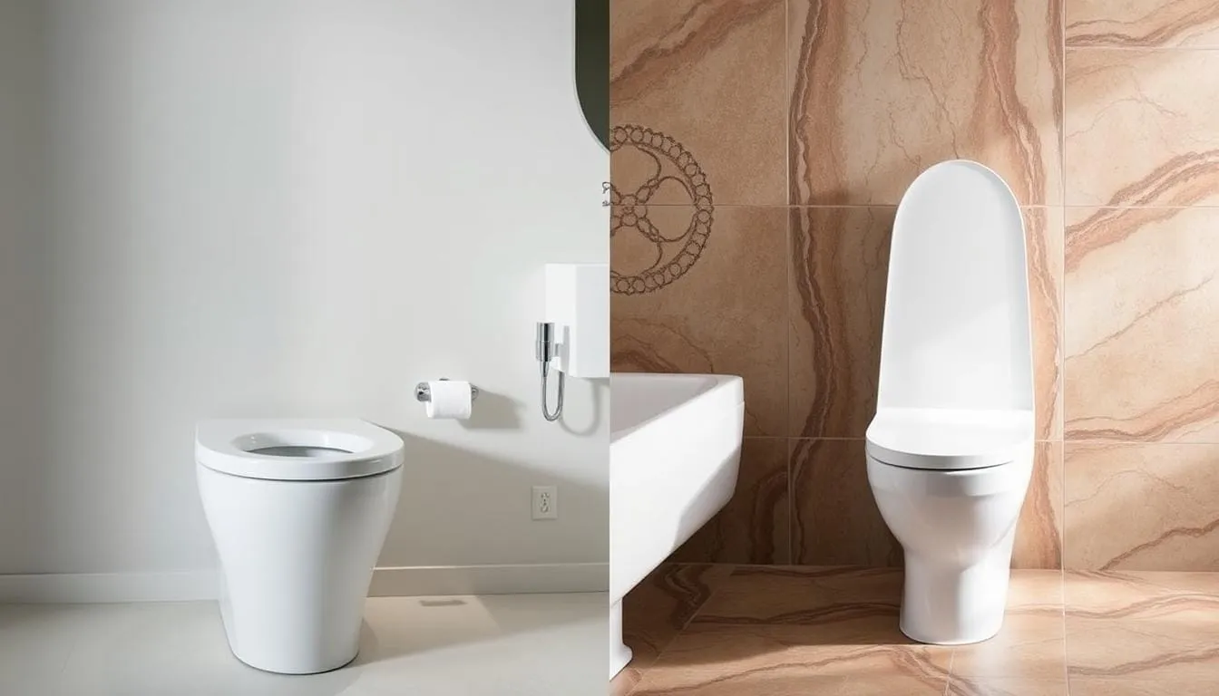 Choosing between round vs elongated toilet