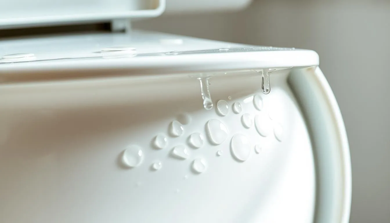 Dealing with toilet tank condensation