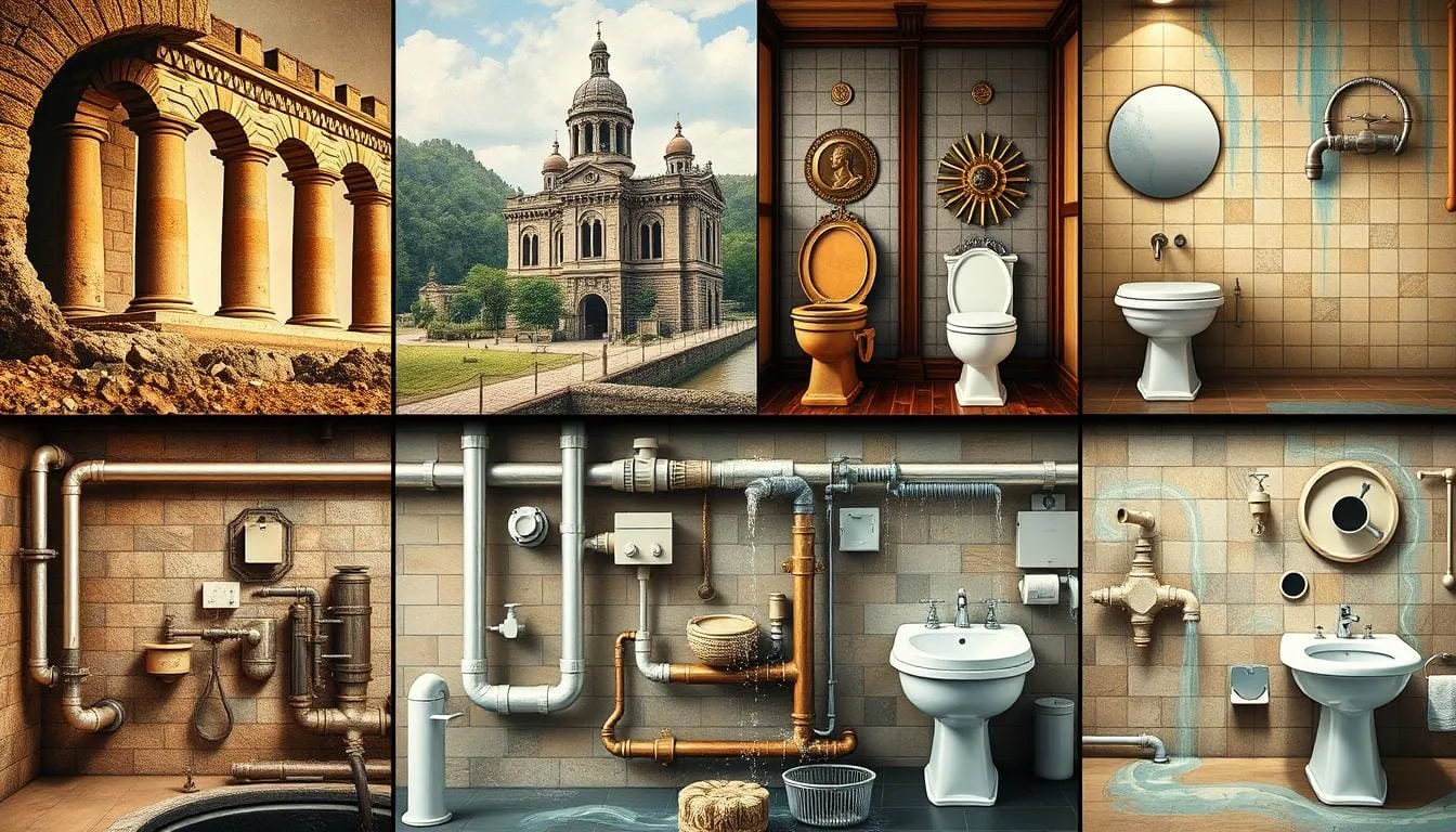 History of indoor plumbing