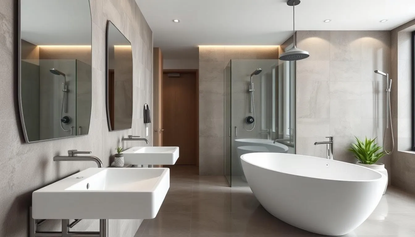 Plumbing fixture trends for modern bathrooms