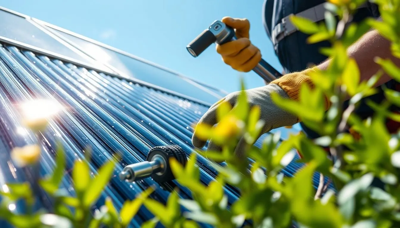 Solar water heater maintenance tips